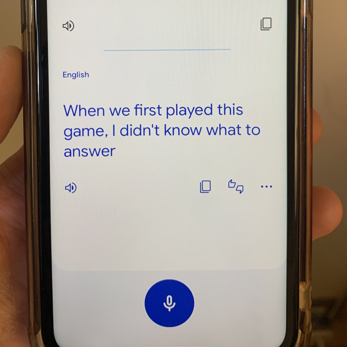 highlight today was one of my students noticing how many more words they were using in a game and then wanting the translator to make sure it was clear to me too. 🥰