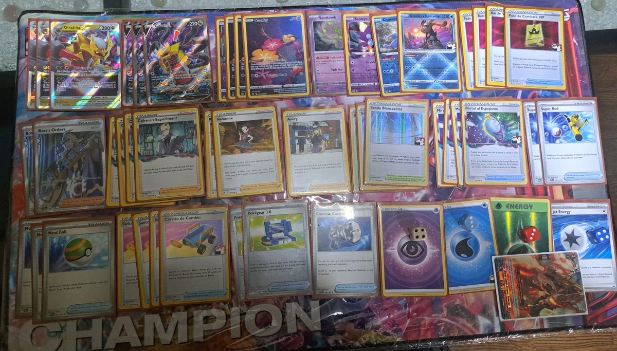 Un poco tarde el post, pero gane el cup de NLG del domingo pasado de 60 personas con mi fiel tina. 
Agradecer a la camarita squad por todo el apoyo siempre con los testeos y en el mismo torneo alentando en top cut, no se hubiera logrado sin ustedes <a href="/JoacOJ15/">Joaquin Orrego</a> <a href="/omar_uribe8/">Omar Uribe</a> y Manuel