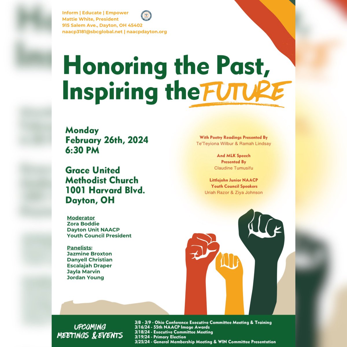 Dayton Unit NAACP tweet media