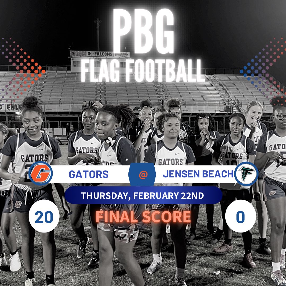 All smiles on this side! The Gators were on 🔥🔥🔥on the road vs <a href="/JFlagfb/">JBHS FlagFB</a> . Amya Lane (<a href="/badgirlMYA0/">To much sauce</a>) went crazy tonight racking up 2 rec TDs and a touchdown saving interception! Defense was lights out yet again, tallying up 4 INTs!! #GPack #NextPlay #Believe #FlagFootball