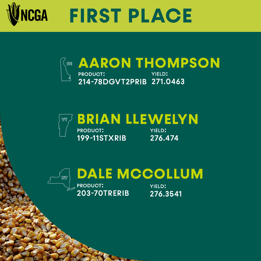ChannelSeed's tweet image. Celebrating more Channel-growing champions. 🏆 Join us in congratulating these 2023 @NationalCorn Growers Association Yield Contest winners in Connecticut, Delaware, Vermont, and New York! 

Are you planting any of their winning seeds in 2024? #ChannelingUp #PlacedToPerform