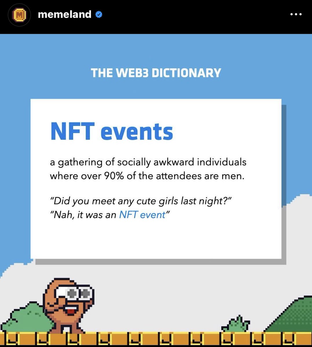 PBNstreams's tweet photo. I met a girl at an NFT event once. 

I swear. 😅

🛑 https://t.co/75eGOLvBYk