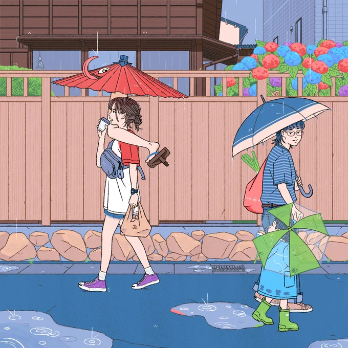#たまにはこんな世界はいかがでしょうか日常を描いています 