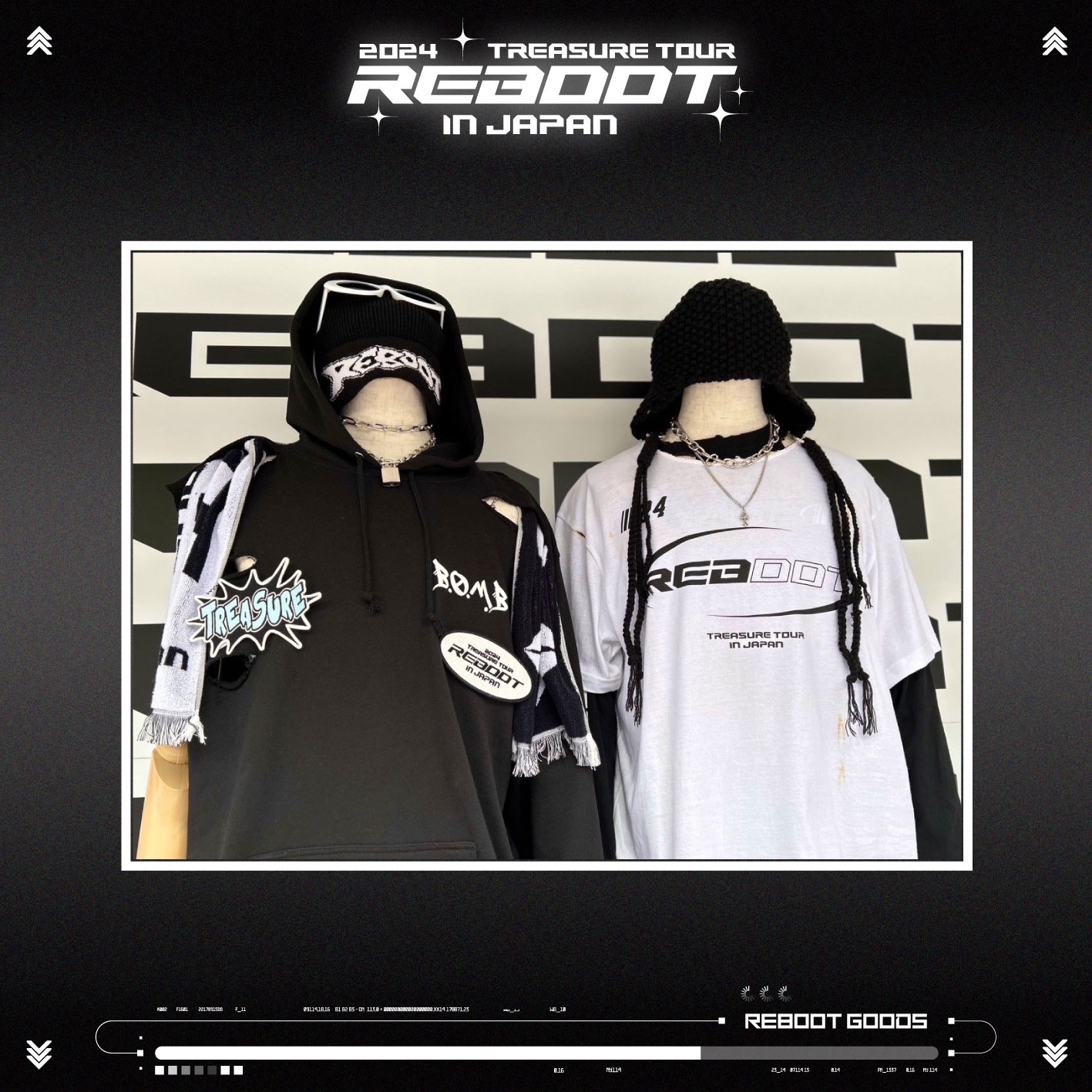 2024 TREASURE 【LIMITED EDITION】フーディーMサイズ Treasure REBOOT limited パーカー フーディーMサイズ