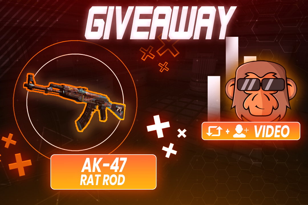 Monkey678797665's tweet image. 🎁 M4A4 | RAT ROD ($6) 

👉TO ENTER :   

✅Follow me &amp;amp; @skinclubmedia
✅Retweet + Like
✅Like + Sub + Comment : youtu.be/Rmefn5A97dk (Show Proof)  

📷Giveaway ends in 2 days! 

#CSGOGiveaway  #CS2 #cs2giveaway #giveaway