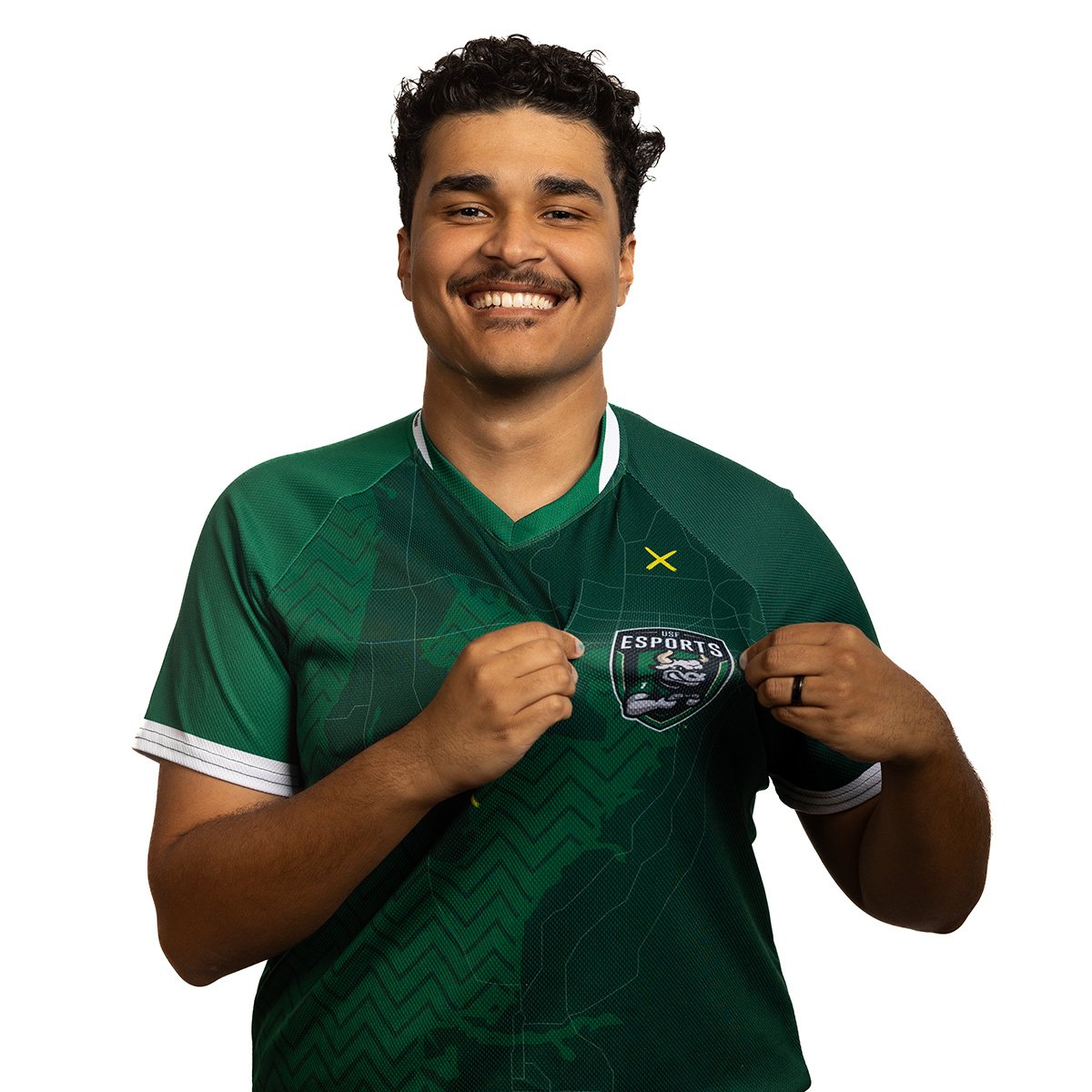 While everyone is talking about "thin jerseys" this and "see through pants" that, we can guarantee your <a href="/EsportsGear/">GearRivals</a> USF Esports jersey won't have any of those issues 😉

Wear the jersey of winners, and #JoinTheStampede