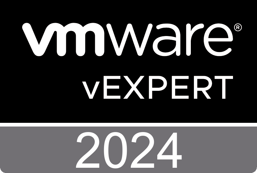 jo_strasser's tweet photo. I'm honored to be re-awarded as VMware vExpert! Congrats to all vExperts 2024! Let´s keep pushing! #vExpert #VMware https://t.co/a13toyN9kC