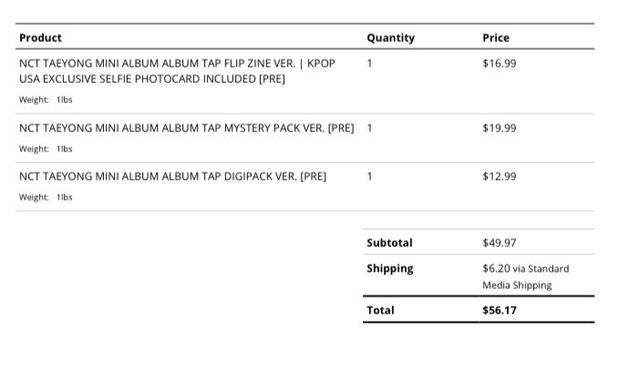 LupeBlakney's tweet photo. @LTYUSA
Just ordered my 5th set of Taeyong’s TAP album from Kpop USA! Preorder more if you can while you can!
#PreorderTAP
#TAEYONG_TAP
#TAEYONG_TAP_FEB26 https://t.co/vxYN1F4Gko