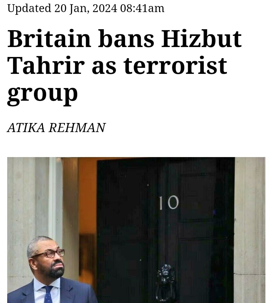 Inggris yang sempat dijadikan "surga" oleh organisasi politik Hizbut Tahrir sebagai episentrum gerakannya di Eropa dan Negara-Negara Persemakmuran (Commonwealth), sejak awal tahun 2024 telah melarangnya.

Hizbut Tahrir yang mengharamkan demokrasi dianggap sebagai rahim gerakan