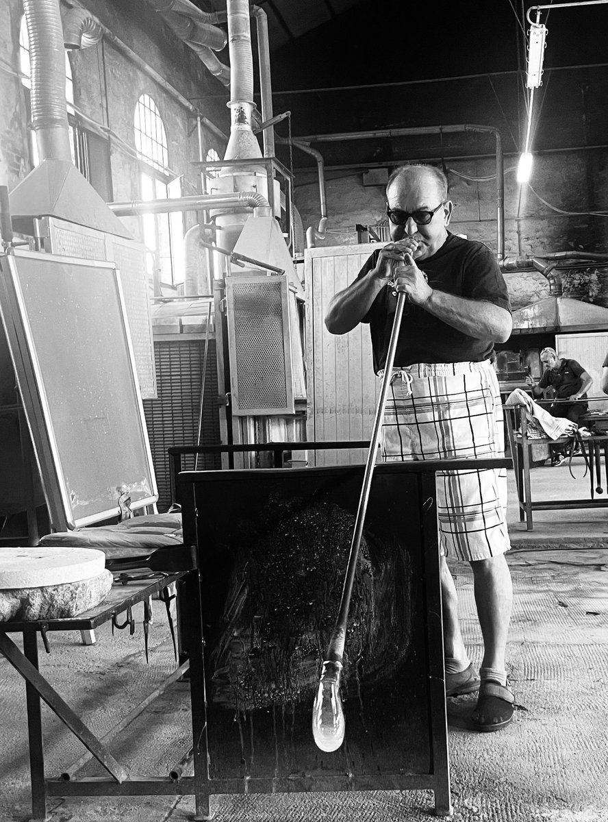 The Glass-Blower. #Murano #Travel