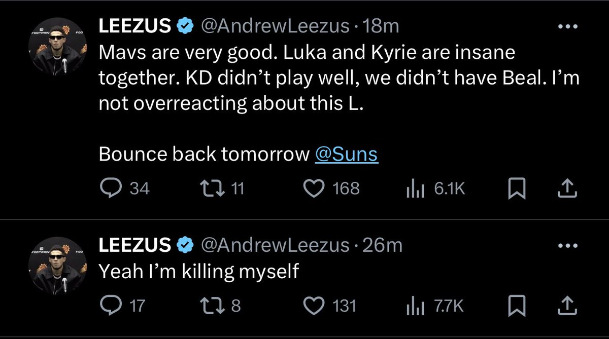 duttreacts30's tweet photo. @AndrewLeezus @Suns You can't be real https://t.co/vt3MJaMU5k