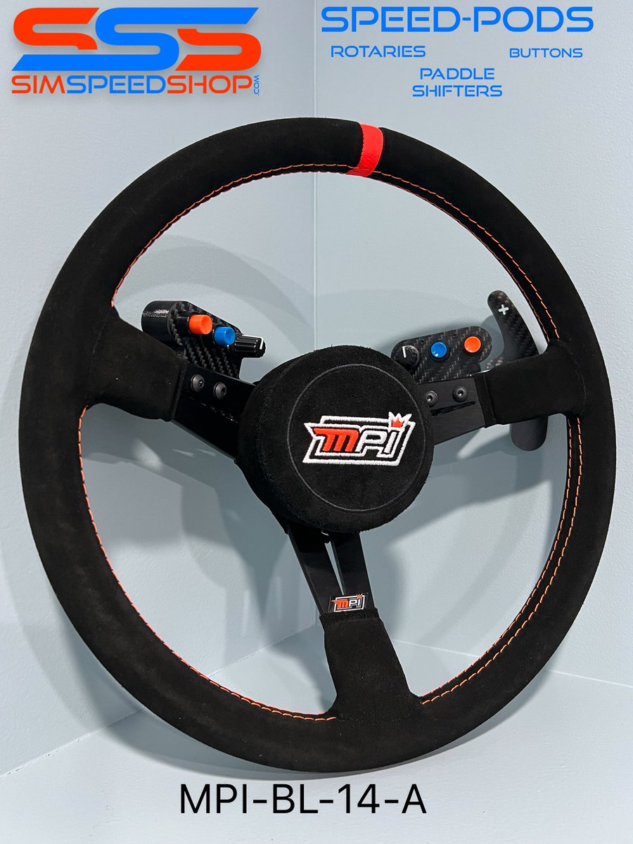 @MPI_INNOVATIONS BL-14-A sorted with @SimSpeedShop Speed-Pods carrying Alco switches, NKK 3-way rotaries and magnetic shifters. Head to @SimSeats to customize yours! Perfect for @NASCAR on @iRacing