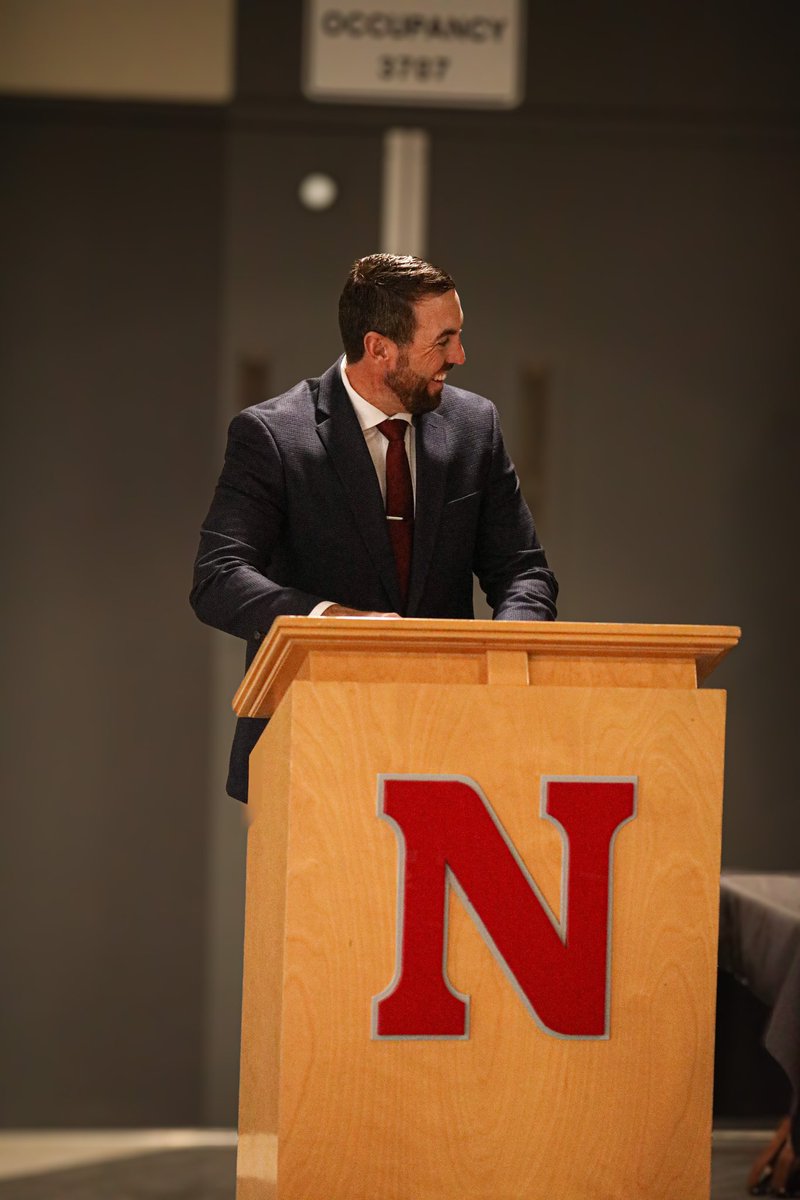 NorthHighStars's tweet photo. We are ready for North High Football! Today we welcomed our new Varsity Football coach, Adam Levinson! Welcome to the Star Family, Coach! #TheNorthStars https://t.co/XETWHjhGfz