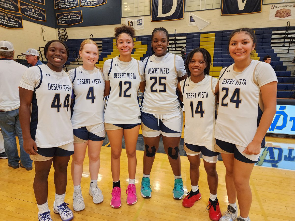 Prep Girls Hoops Arizona (@pgharizona) on Twitter photo Led by their seniors <a href="/VistaGirls/">Desert Vista Girls Basketball</a> wins easily 67-24 and advances to the Final Four of the Open Division. 🏀 <a href="/PGHArizona/">Prep Girls Hoops Arizona</a> <a href="/GreggRosenberg1/">Gregg Rosenberg</a> <a href="/EVision_AZ/">EVision</a> <a href="/Courtside365/">Courtside 365 Basketball</a> <a href="/fleeezeee/">Jason Fleegle</a> <a href="/jacob_seliga/">Jacob Seliga</a> <a href="/RsmithYWV/">Richard Smith</a> <a href="/ZachAlvira/">Zach Alvira</a> <a href="/AZPreps365/">AZPreps365</a> Led by their seniors <a href="/VistaGirls/">Desert Vista Girls Basketball</a> wins easily 67-24 and advances to the Final Four of the Open Division. 🏀 <a href="/PGHArizona/">Prep Girls Hoops Arizona</a> <a href="/GreggRosenberg1/">Gregg Rosenberg</a> <a href="/EVision_AZ/">EVision</a> <a href="/Courtside365/">Courtside 365 Basketball</a> <a href="/fleeezeee/">Jason Fleegle</a> <a href="/jacob_seliga/">Jacob Seliga</a> <a href="/RsmithYWV/">Richard Smith</a> <a href="/ZachAlvira/">Zach Alvira</a> <a href="/AZPreps365/">AZPreps365</a>