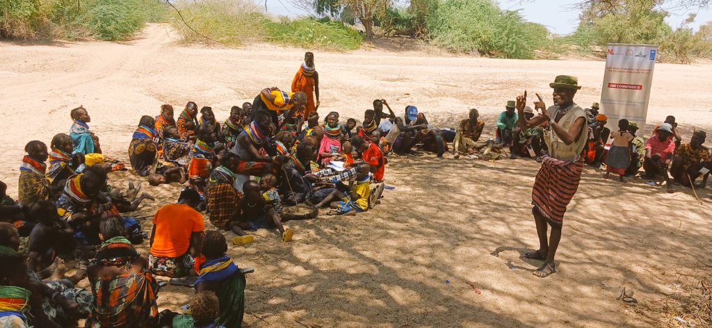 SAPCONE's tweet photo. @SAPCONE, supported by @NLinKenya &amp; @UNDPKenya, worked in Natete-Lapur Ward, Turkana North @amkeniwakenya to empower communities for service delivery, holding leaders accountable &amp; promoting engagement in public participation forums. #CommunityEmpowerment #Accountability https://t.co/ekWoI7Ze9j