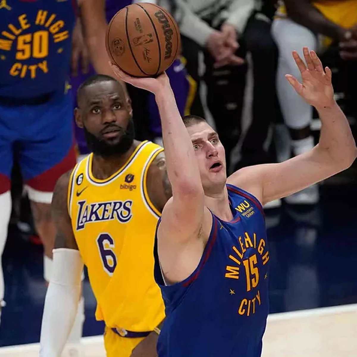 LegionHoops's tweet photo. Nikola Jokic, Russell Westbrook and LeBron James are the only players in NBA history to record a triple-double against EVERY team. 🤯

(h/t @ClutchPoints) https://t.co/DM6yKqOOHV