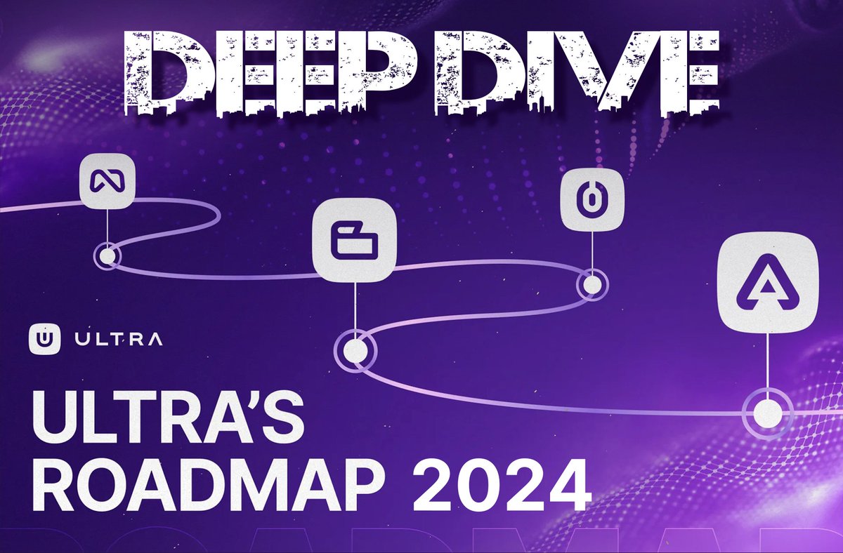 FULL DETAILED REVIEW OF THE ᕫ ROADMAP 2024

👉 If you're a #web3 enthusiast or a gamer, this thread should really grab your interest!

Yesterday, @ultra_io has unveiled an ambitious roadmap for 2024, one of the most comprehensive I've ever seen. Their strategic approach is