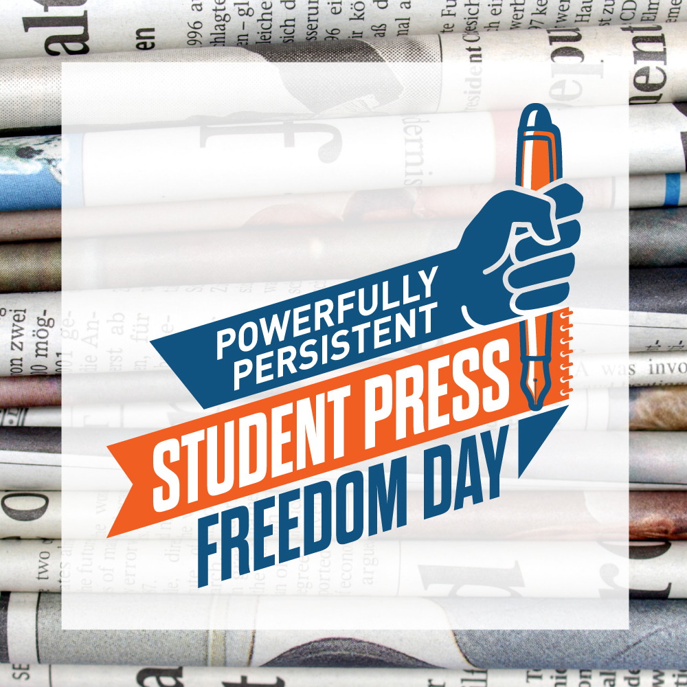 1stForAll's tweet photo. Today is #StudentPressFreedom Day!
Student journalists across the country practice #PowerfullyPersistent journalism every day. But most still aren’t afforded their full First Amendment press freedom rights.
Join us in standing up for student journalists’ First Amendment rights! https://t.co/Cq5dElKOI3