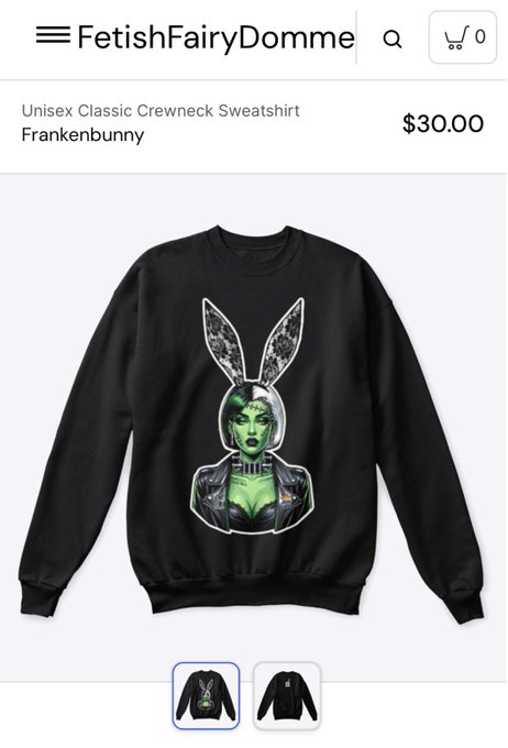 💚New merch out!!! FrankenBunny💚  https://t.co/WOozn5bkq1 https://t.co/MKhcVgvVNu