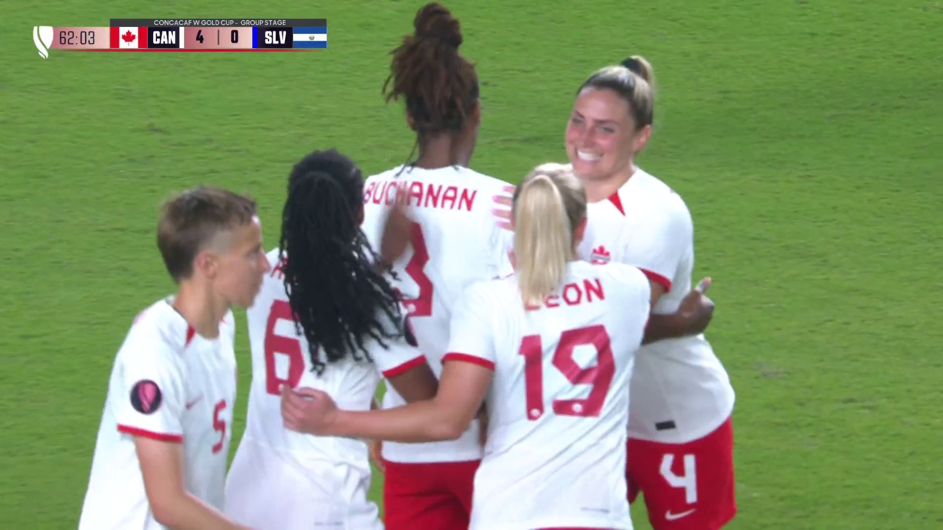 Buchanan rises and makes it 5 🤩