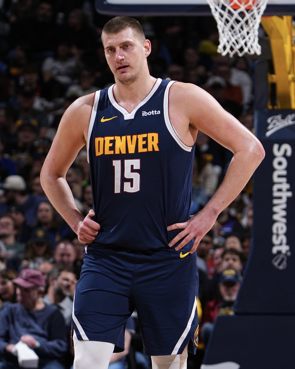 BleacherReport's tweet photo. Jokić has now recorded a triple-double against every team he’s faced, joining only LeBron and Westbrook 🔥🤯 https://t.co/VBuWJdjGl3