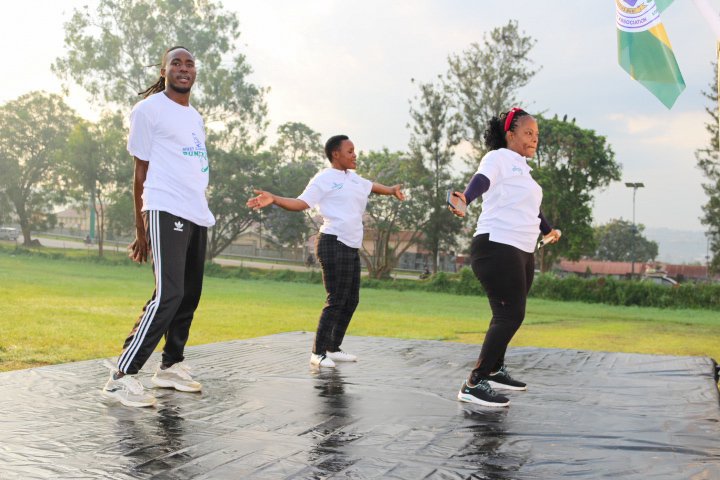 MbararaUST's tweet photo. As we prepare for the #30thMUSTGrad, it's always good to keep our bodies fit.
The University Public Relations Officer, Ms Angela Nakato and her team were among participants of the recently concluded #MUSTConvocationRun https://t.co/VbiDBpCjlm