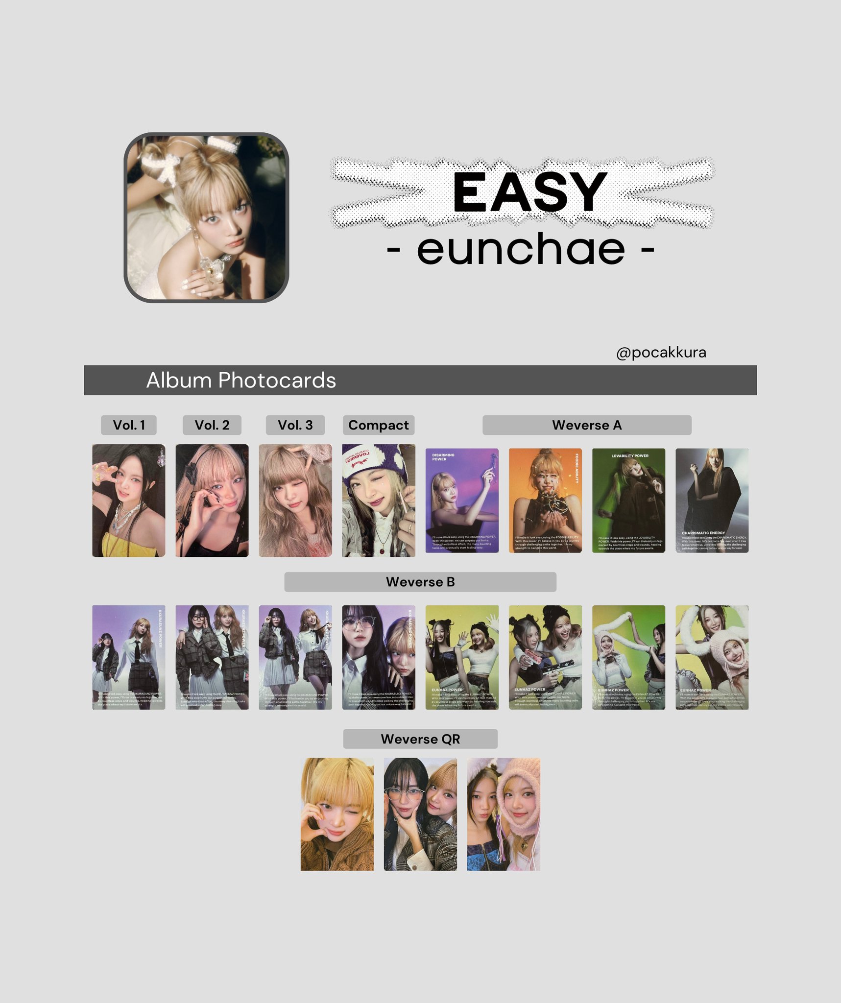 ぱるるん様♡ありがとうございます♡ V | maker of le sserafim photocard templates!! on X: 