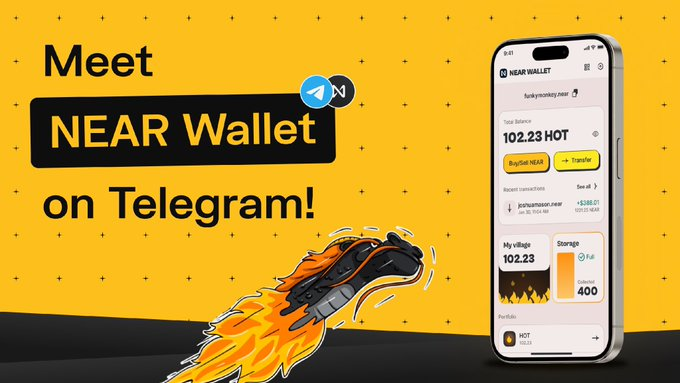 ✨ HOW TO MINE📷IT'S SO EASY!  
1.) Register Here, Click: t.me/herewalletbot/…
 2.) Create Wallet  
 3.) Claim $HOT after storage is full every 2 Hours! 📷 🪙