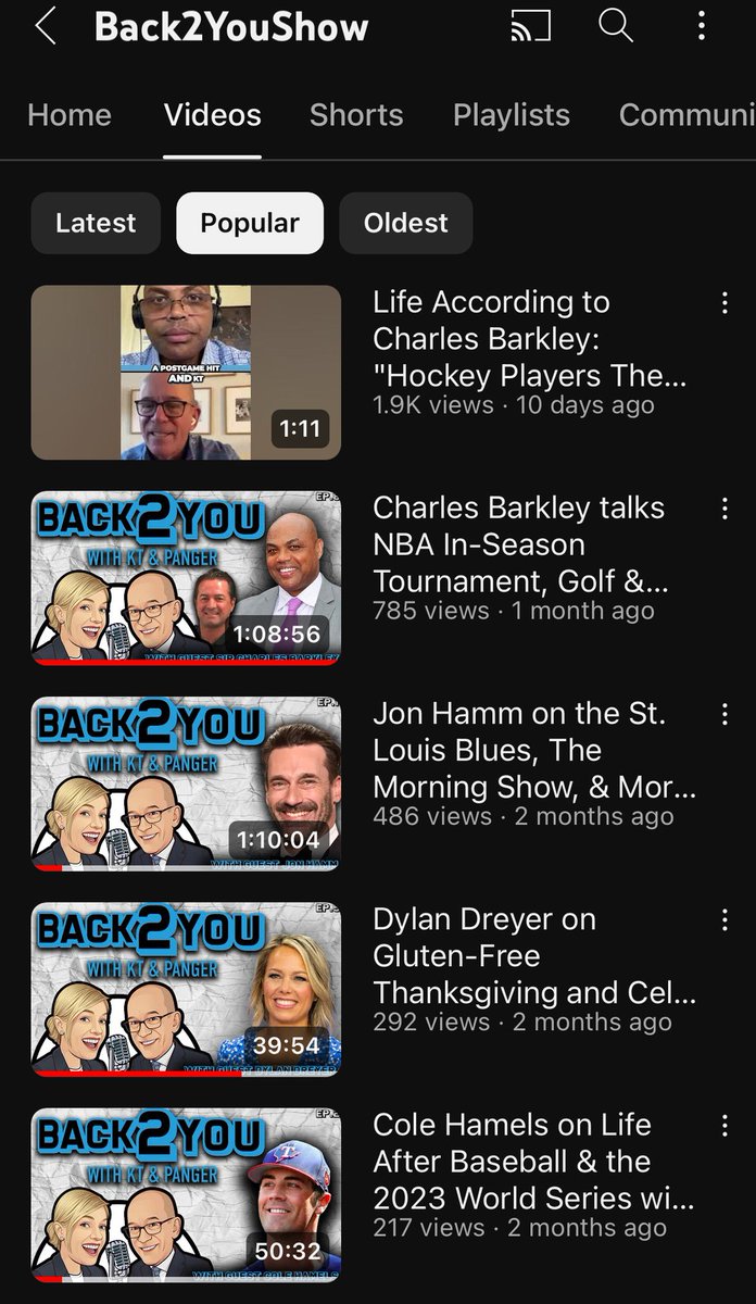 Subscribe to the The @Back2YouShow on YouTube to watch all of the episodes with @kathrynTappen, @Panger40 & Craig Conley of @9ersports. lttr.ai/APCSF