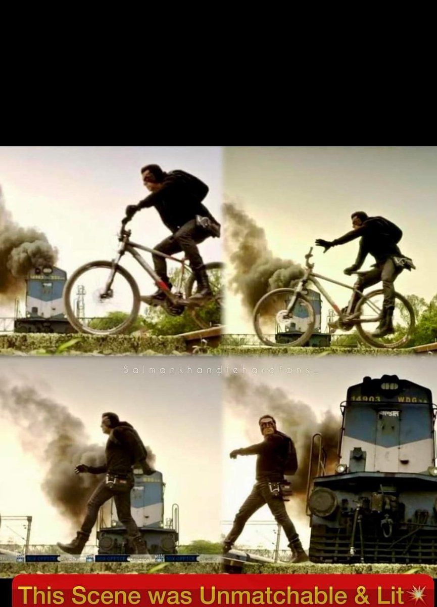 Someone: Why you are so crazy it's just a movie  scene

The scene : 

#SalmanKhan #Kick2