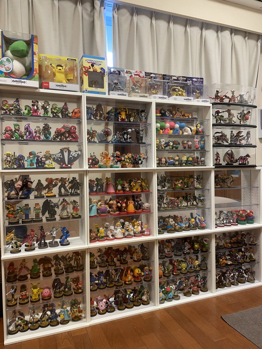 Legosw's tweet image. amiibo
230体+3体

市販されたもの全230種
当選品3体

#amiibo
#アミーボ