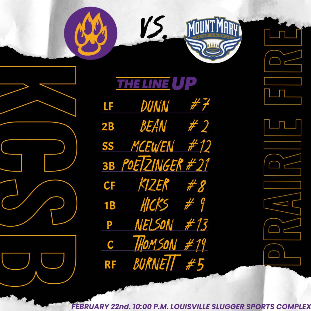Great 3-2 win in game one. Lineup for game two below. Team#48 #HumFire