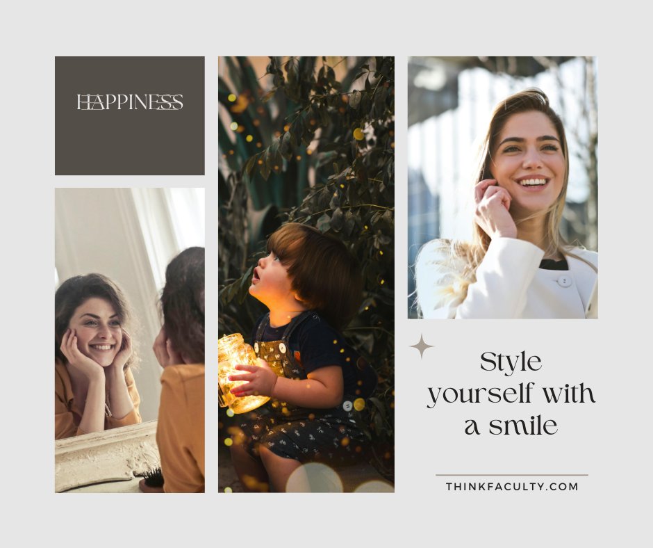 ThinkFaculty's tweet photo. "💃 Dress yourself in confidence and accessorize with a smile! 😊 Your best outfit is never complete without a touch of positivity. Let your smile be your signature accessory, radiating joy wherever you go. ✨ #SmileStyle #ConfidenceBoost #Positivity" https://t.co/yRi8X8bka6