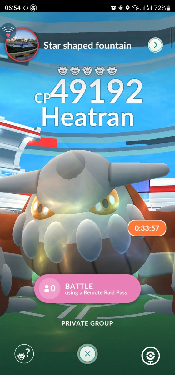 thaddpokemongo's tweet photo. 🔥Heatran Raid! 3592 6243 3716 or 0549 2198 8425
📺https://t.co/nEQCoe1n2p
#heatran #pokemongo #pokemonraid #remoteraid #heatranraid #pokemongoraid https://t.co/CV5ULsNAzF