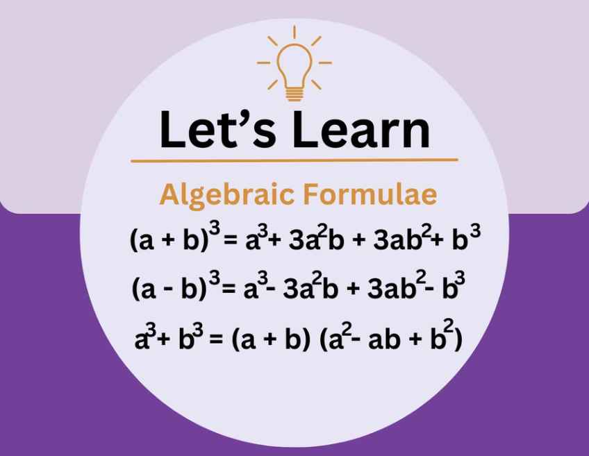 ShimonaSharma3's tweet image. Let&apos;s Learn.......😊.
Important algebraic formula.
#Mathematics #Mathformula #mathmagic #quadraticformula #arithmeticprogression #arithmetic