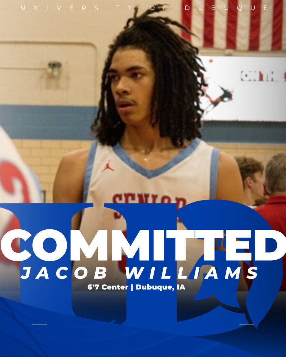 Jacob Williams (@jakethesnake_34) on Twitter photo I’m excited to announce my commitment to the University of Dubuque! Thankful for my family and coaches who helped me get to this point.<a href="/udbasketball/">Robbie Sieverding</a> <a href="/UDHoops/">UD Men’s Basketball</a> <a href="/Ajbollis24/">Coach AJ Bollis</a> <a href="/CoachSorenson/">Scott Sorenson</a> I’m excited to announce my commitment to the University of Dubuque! Thankful for my family and coaches who helped me get to this point.<a href="/udbasketball/">Robbie Sieverding</a> <a href="/UDHoops/">UD Men’s Basketball</a> <a href="/Ajbollis24/">Coach AJ Bollis</a> <a href="/CoachSorenson/">Scott Sorenson</a>