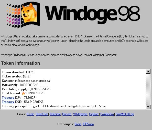 Over 1% (100k $EXE) have been burned!
