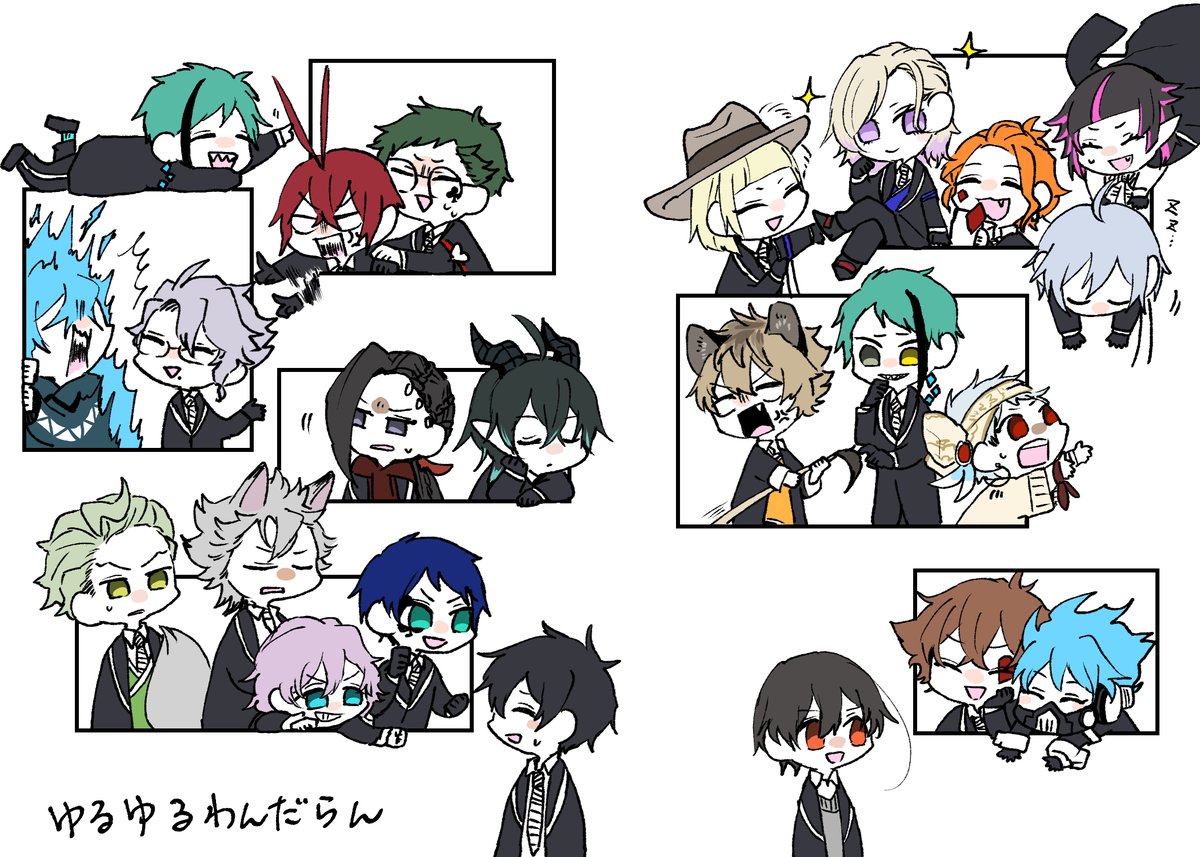 BeforeAfterっぽく描いたのに、支部まとめの始めと終わりに置いちゃったせいで見比べられないじゃんとなったのでこちらにもぽい 