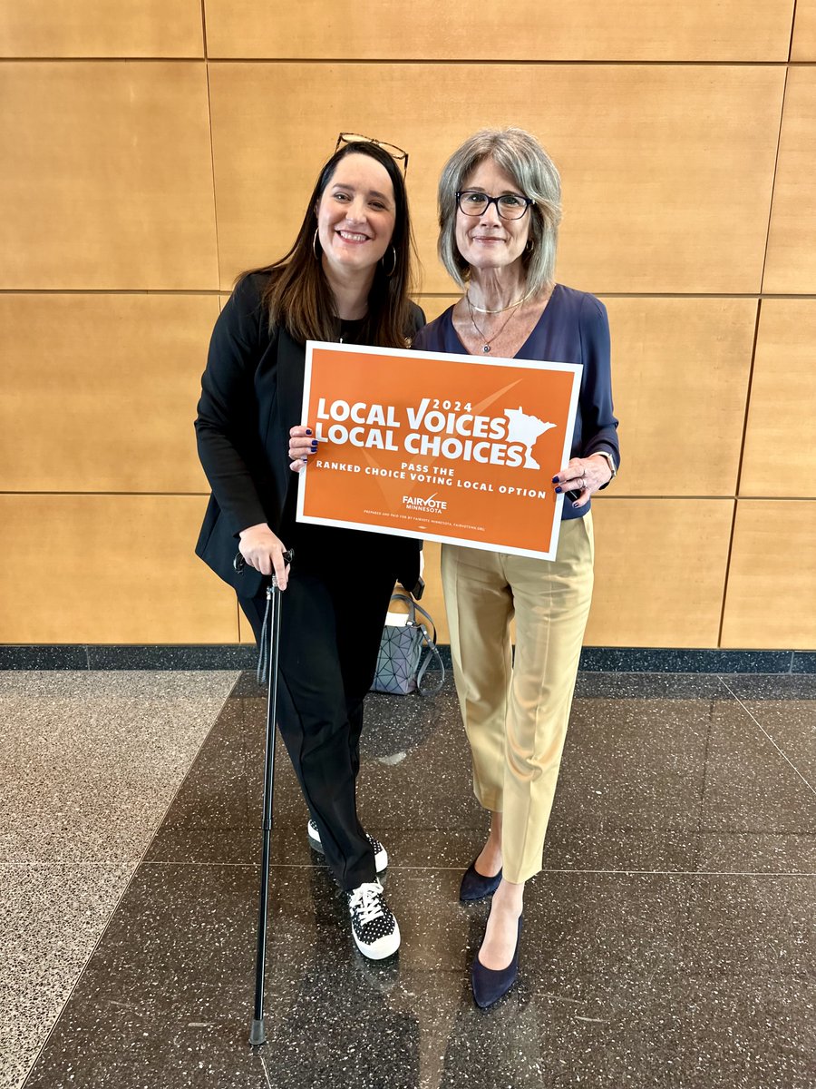 jkmassey's tweet image. 🔥 Powerful 1st hearing for the #RCV #mnleg #localoptions - it passed!! Huge thx to @Morrison4MN &amp;amp;  co-authors @Sen_NMitchell &amp;amp; @lindsey_Port for your leadership. And to @SenatorCarlson, @LizBoldonMN, Bonnie Westlin, @JohnMarty @Annrest for your support! @FairVoteMN