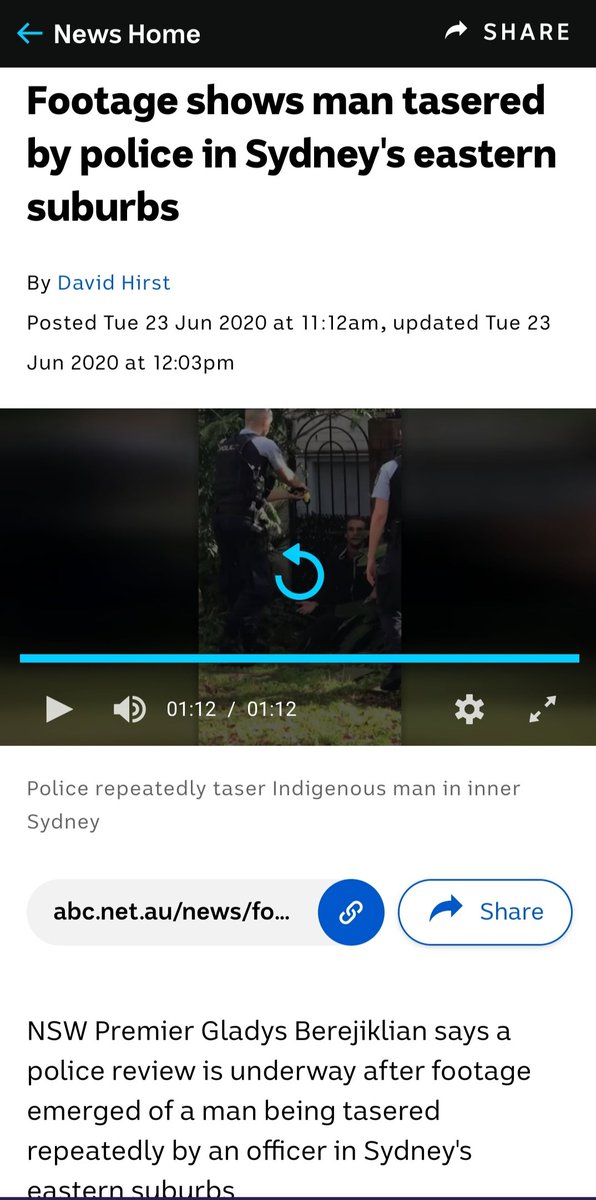 SerkanTheWriter's tweet photo. 🚨 WATCH: Killer NSW Cop attacked Indigenous Man in 2020, went unpunished and has now allegedly murdered two men 🚨

NSW Police officer Beau Lamarre-Condon should never had access to police weapons after this shocking incident in 2020.

But NSW Police did their own "internal investigation" and cleared him. 

Mr Lamarre-Condon - who is alleged to have stalked and then murdered his ex-partner and his boyfriend using a police gun - is the son of a senior NSW police officer.

Research shows police to be involved as perpetrators of familial and relationship violence much higher than the community averages.