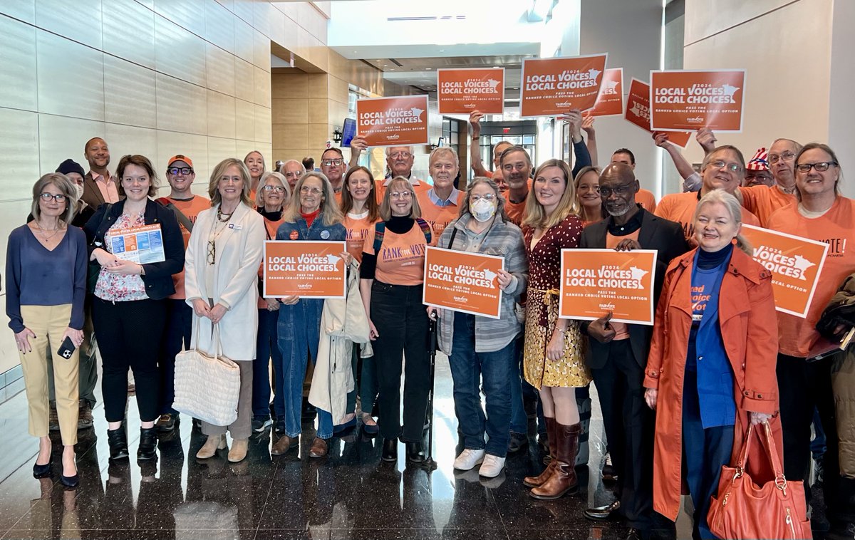 jkmassey's tweet image. 🔥 Powerful 1st hearing for the #RCV #mnleg #localoptions - it passed!! Huge thx to @Morrison4MN &amp;amp;  co-authors @Sen_NMitchell &amp;amp; @lindsey_Port for your leadership. And to @SenatorCarlson, @LizBoldonMN, Bonnie Westlin, @JohnMarty @Annrest for your support! @FairVoteMN