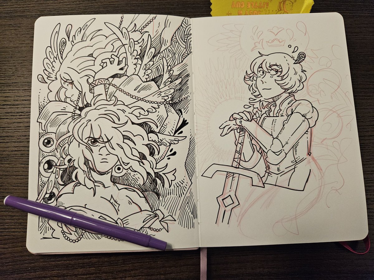 Sketchbook doodles ~~☆ 