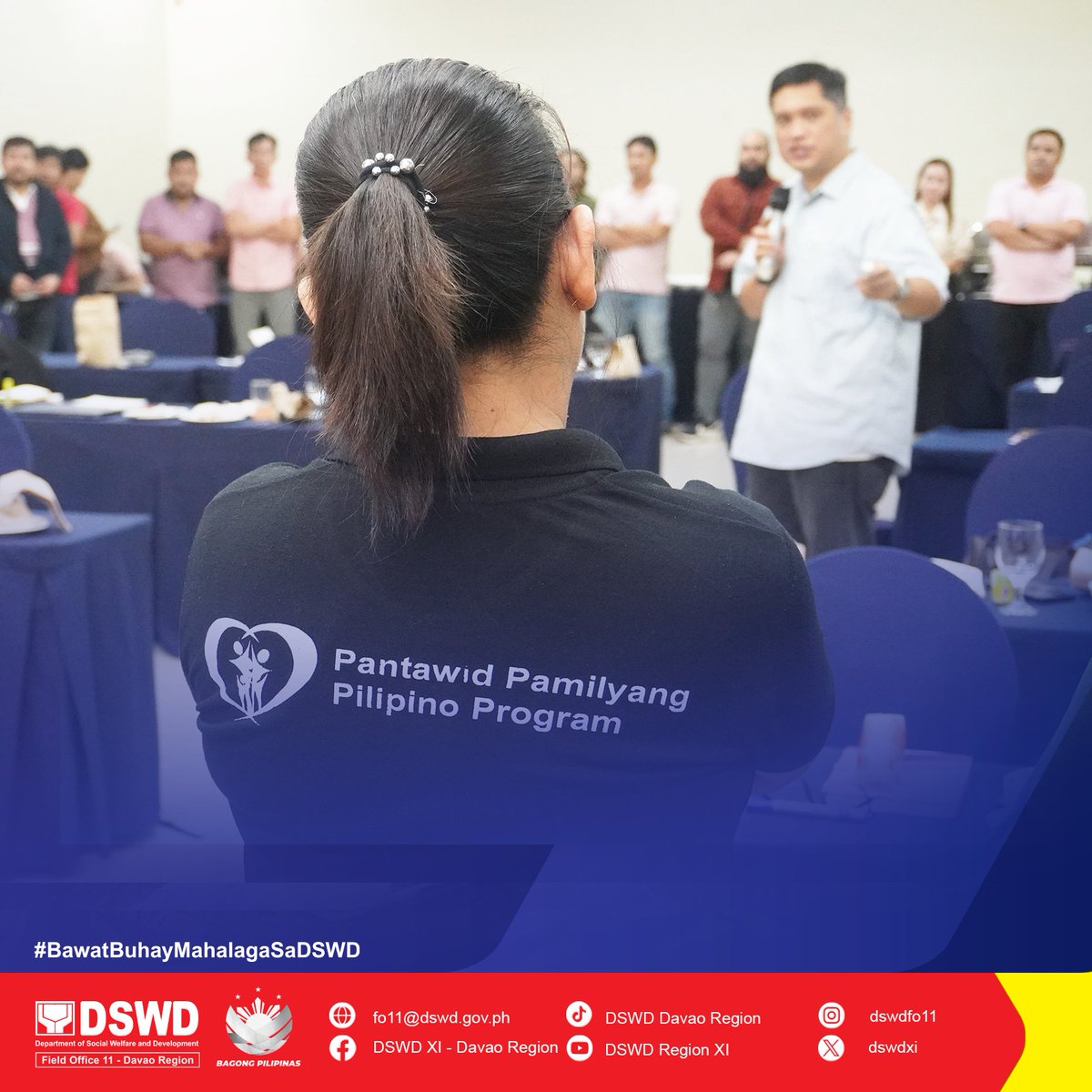 dswdxi's tweet photo. 𝗗𝗦𝗪𝗗 𝗫𝗜 𝘂𝗽𝘀𝗸𝗶𝗹𝗹𝘀 𝗣𝗮𝗻𝘁𝗮𝘄𝗶𝗱 𝘁𝗲𝗮𝗺 𝗹𝗲𝗮𝗱𝗲𝗿𝘀 𝘁𝗵𝗿𝘂 𝗻𝗲𝘂𝗿𝗼-𝘀𝗰𝗶𝗲𝗻𝗰𝗲 𝘁𝗼𝗼𝗹𝘀 𝗳𝗼𝗿 𝗶𝗺𝗽𝗿𝗼𝘃𝗲𝗱 𝘀𝗲𝗿𝘃𝗶𝗰𝗲 𝗱𝗲𝗹𝗶𝘃𝗲𝗿𝘆
Read more: https://t.co/DUCf01VPFn
Walang maiiwansa Bagong Pilipinas! https://t.co/Ovy7FlBWyW