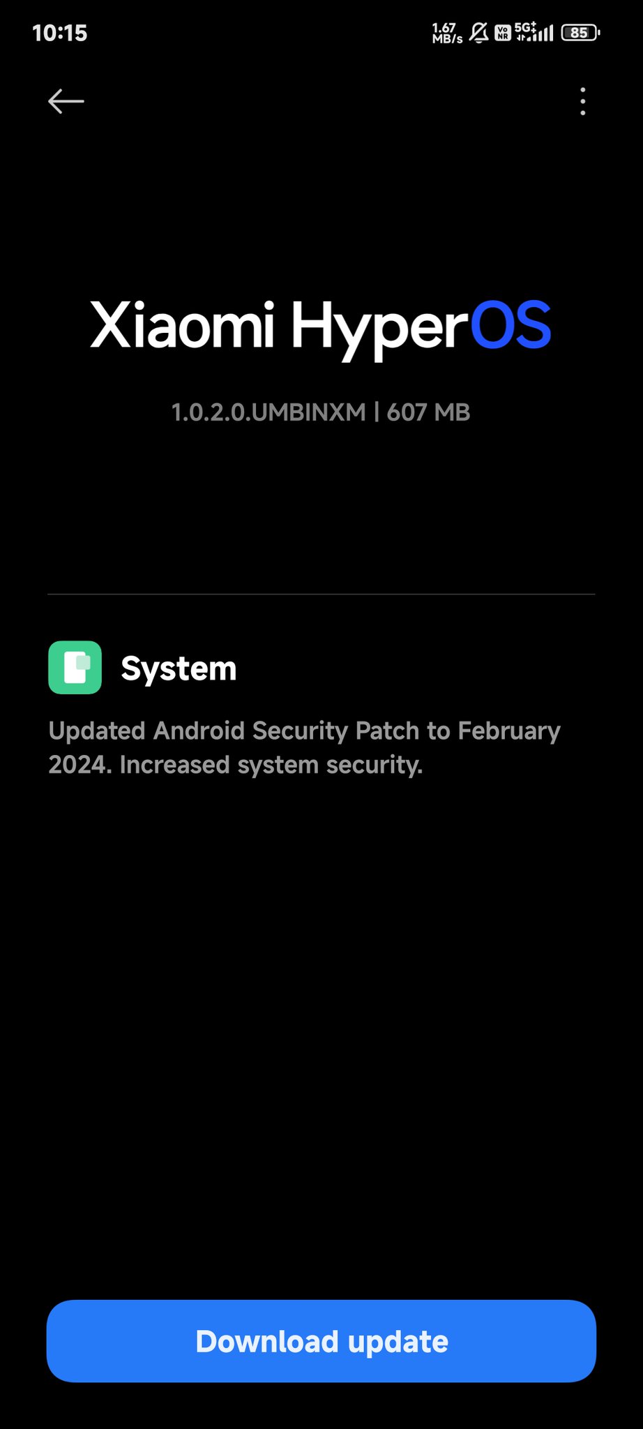 Xiaomi hotsell security patch