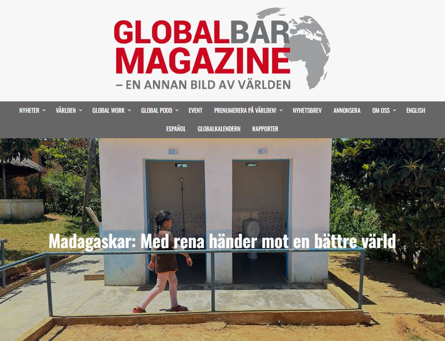 💧 I ett reportage berättar Global_Bar om WaterAids arbete på Madagaskar. Utöver att bygga toalett- och vattenanläggningar, arbetar vi med att öka förståelsen för sambandet mellan vatten, hygien och hälsa 🚰💡 ➡️ globalbar.se/madagaskar-med… #WaterAid @davidglobal #globalbar