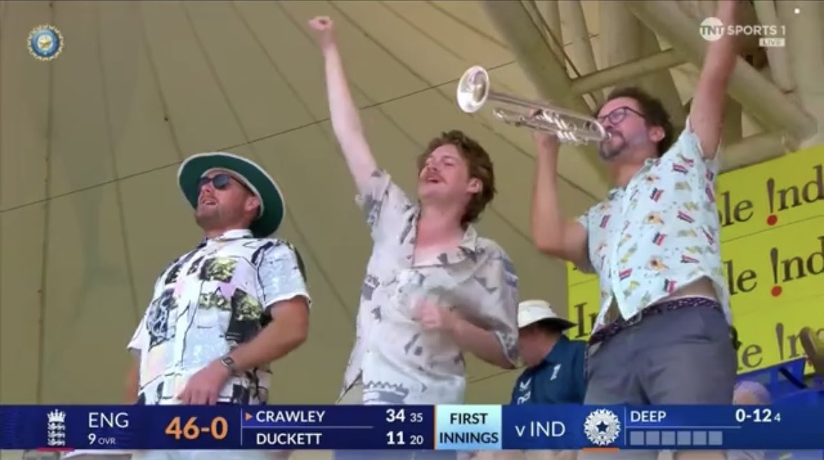 Go on <a href="/FinShwaa/">Simon Finch - The Barmy Army 🎺 🏏🏴󠁧󠁢󠁥󠁮󠁧󠁿</a> <a href="/elitebandwagon/">Rob</a> 🎺