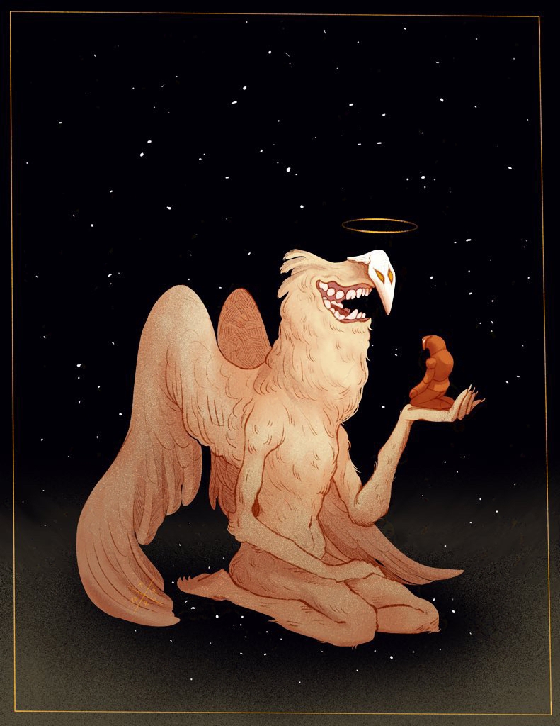 「The Flighted and the Golem  (2019) #draw」|Taylor Reynoldsのイラスト