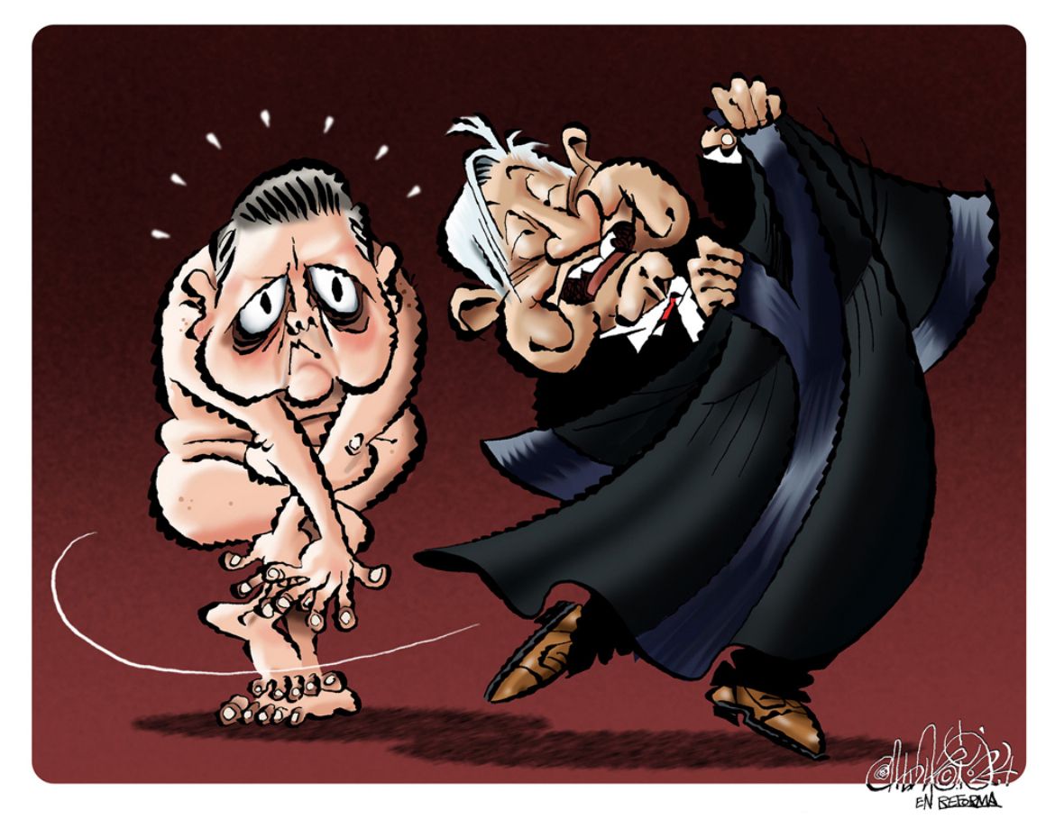 Con-Ciencia Política

Decisión histórica.

El exministro de la SCJN Arturo Saldivar a través de su genuflexion ante el titular del Poder Ejecutivo, prefirió tirar la toga y el mazo de la justicia, para ponerse la minifalda de porrista con matraca por la política electoral.