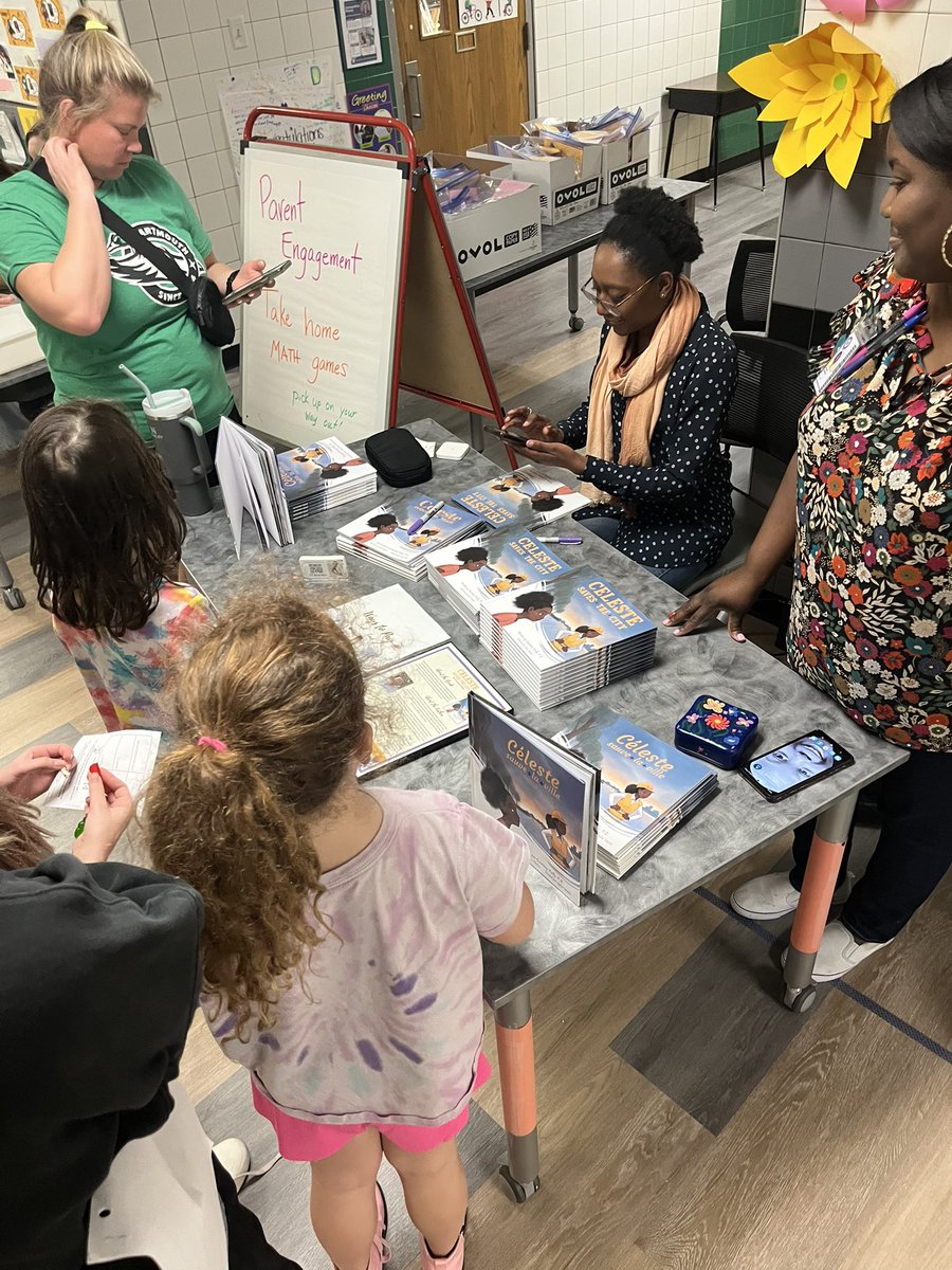 We had a blast at DME’s STEM NIGHT & PARENT GROWTH GOAL CAMP! Thank you to everyone who participated. Special shout out to Civil Engineer/Author Courtney Kelly for sparking conversation with our students about STEM, engineering and following your dreams.