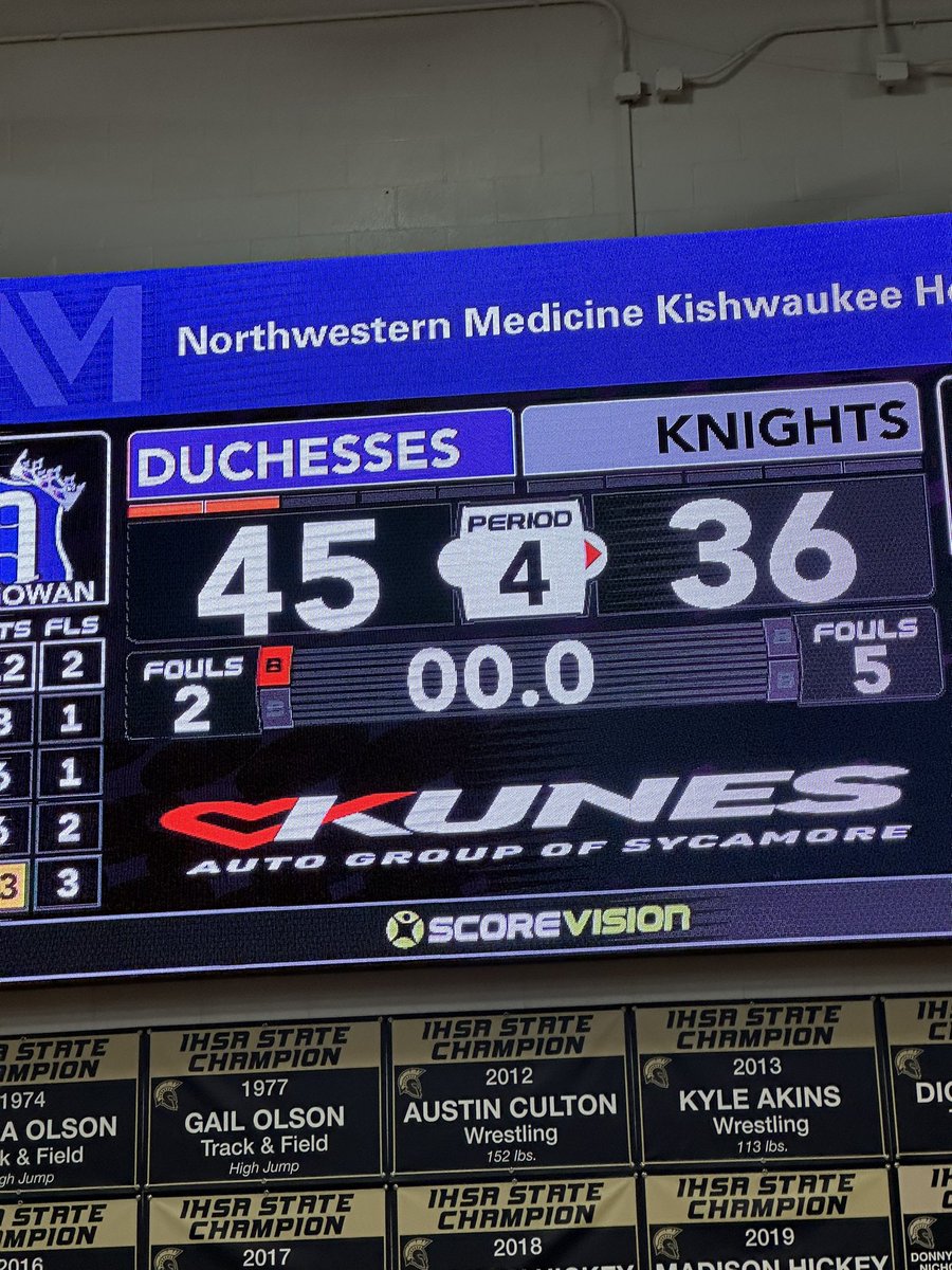 dukesduchesses's tweet photo. Great night for Duchesses 🏀. A big thank you to our students, community, and those following on the livestream! Can’t wait for Monday! #BePurple #SectionalChamps #FAMILY https://t.co/1JzesrHBOl
